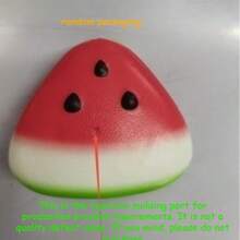 1pc - [2025 New Model] Soft Watermelon Squeeze Toy, Realistic Watermelon Slice Texture, Cool And Squishy, Creative Fruit Stress Relief Toy, Perfect Gift - Multicolor - View 13