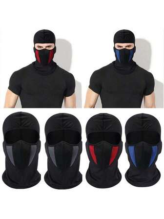 1pc Unisex Multifunctional Dust-Proof & UV Protection Full Face Cover. Suitable For Outdoor Cycling/Sports/Hiking/Fishing/Skiing/Trekking