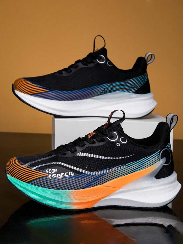 2025 Novos Tênis de Corrida com Placa de Carbono Leve e Confortável, Tênis Esportivos para Adolescentes e Homens, Tamanho 35-45