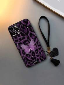1 piezaModaTeléfonoCasoNo incluye cordón ni soporte. 1 unidad de funda para teléfono pintada, decorada con flores rosas y mariposas, transparente, reforzada, anticaída, compatible con Phone 16/16Pro/16Plus/16ProfessionalMax, 15ProfessionalMax, 16e, 15, 14, 13, compatible con P13, P14, P11, P12, X/XS/XR//8, compatible con, compatible con , versión internacional, sin versión nacional. - Multicolor 3 - Ver 4