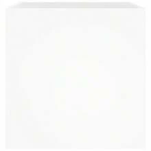 Blumentopf aus weißem Holz VidaXL 40 cm x 40 x 40 cm