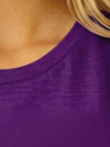 Women T-Shirts - Purple - View 3
