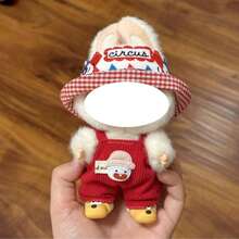 【仅衣服】17CM休闲时尚连体裤，1/2/3代可爱娃娃毛绒玩偶背带裤套装 适用于（不含娃娃和鞋子） - 彩色 - 查看 15