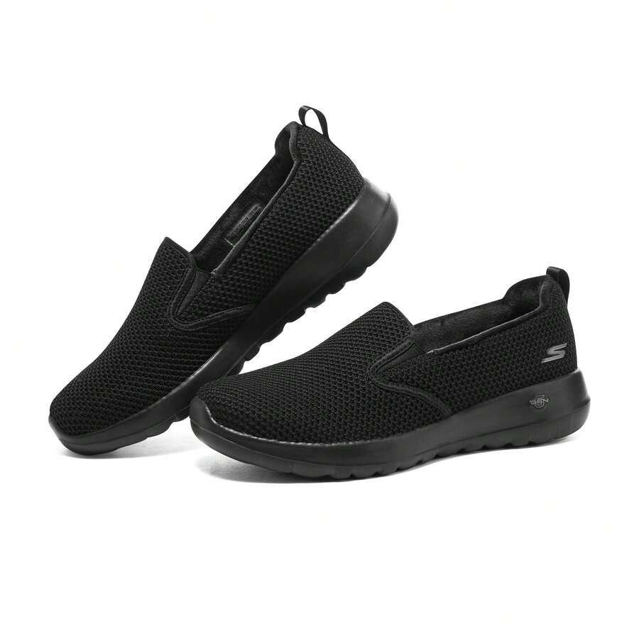 Skechers GO WALK JOY 女士舒适便鞋 124722 - 全黑色 - 查看 1