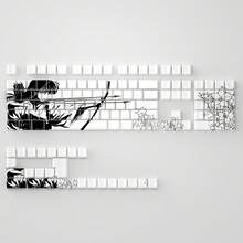 Transparent Backlit Keycaps Compatible With ATK68, Megalodon MAD60, MAD68 Mechanical Keyboards - Only Keycaps - View 2