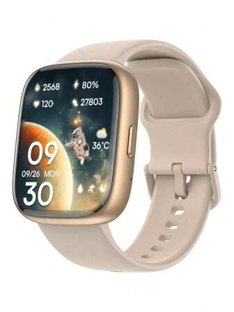 SIMSONLAB Smartwatch unisex con schermo HD da 1,83", tracker di fitness, impermeabile IP68, 100+ modalità sportive, batteria a lunga durata da 300mAh, compatibile con iOS/Android, regalo ideale per donne e uomini