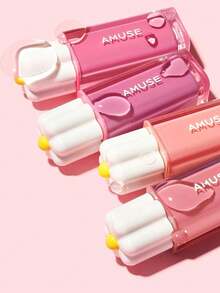 AMUSE DEW TINT 01 LA VIE EN CORAL, Lightweight, Soft, Ultra-Moisturizing, Non-Sticky, Long-Lasting Hydration, High Color Payoff, Creates A Smooth Makeup Finish With Radiant Glow, Vegan Formula, Korean Makeup, 4g/0.14oz - 09 MAUVE GRAPE - 查看 10