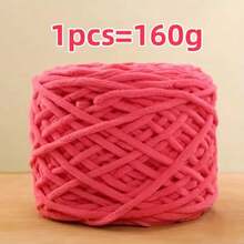 160g Garn-Bälle in mittlerer Stärke in 40 weichen & leuchtenden Farben, glatte Textur geeignet für Häkeln, Stricken, Decken, Pantoffeln, Taschen - ideal für Anfänger & Experten, langanhaltend & einfach zu verwenden (Mehrfarbige Optionen)