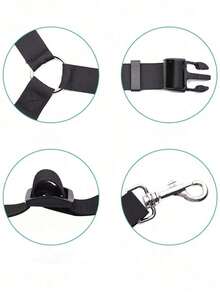 Pet Car Seat Belt, Car Products Dog Seat Belt, Pet Belt, Dog Cat Seat Belt, Front Headrest Restraint, Dog Walking Rope, Traction Rope, Adjustable Nylon Fabric, Dog Restraint Vehicle Seat Belt, Dog Car Accessories Dog Car Seat Car Seat Covers Dog Car Seat Cover Pet Car Seat - Nhiều màu - Xem 4