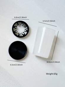 Nail Art Brush Cleaning Cup, Brush Holder Tool, UV Gel Painting Brush Cleaner With Cover - Multicolor - View 8