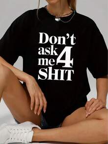 Women T-Shirts - Black - View 2