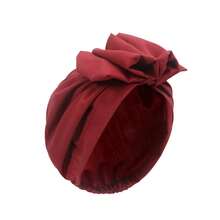 1pc Women's Casual New Fashion Floral Headscarf, Retro French Style Turban Head Wrap Hair Sleep Cap - Multicolor - View 17