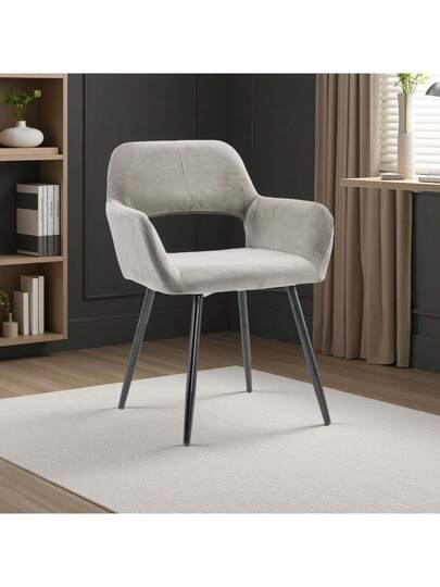 Dining Chairs, Vanity Chair, Thickened Cushions, Padded Seats, Bureau Lounge Elegante Chairs Can Be Combined Any Table, Must Have In The Restaurant