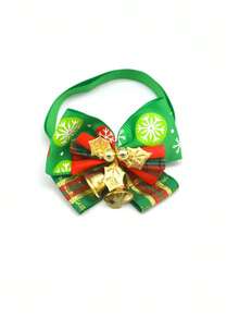 4pcs/Set Random Pet Bow Tie, Suitable For Cats And Dogs To Wear For Christmas - Multicolor - View 9
