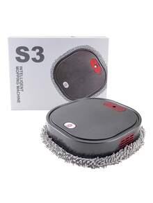 Robot Aspirador y Mopa Combo, USB Recargable, Húmedo y Seco Totalmente Automático Mopa Máquina con Función de Pulverización y Húmedo y Seco Almohadillas, Libera tus Manos para Pelo de Mascota y Mopa Limpiador, Pisos Duros y Alfombras, Adecuado para Escenarios en Hogares, Oficinas, Dormitorios, Pasillos, etc. - Gris - Ver 9