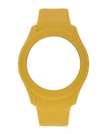 Pulseira de relógio de silicone Watx, 49 mm, amarela - Tamanho Único - Ver 2