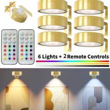 6/3/1 Stück RGB LED kabelloser Metall Wandkunst Leuchte, magnetische Wandleuchte, LED Kunst Displayleuchte, batteriebetriebene kabellose LED Zeichenleuchte, Nachtlicht, geeignet für Wanddekoration, Heimdekoration, Nachttisch, Schlafzimmer, Arbeitszimmer, Treppenhaus, Flur, Inneneinrichtung, Fotorahmen Kunstporträt, Weihnachtsdekoration, 150mAh Fernbedienung