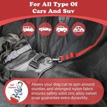 1 Pack Car Pet Dog Cat Seat Leash, Pet Car Leash, Dog Seat Strap, Dog Seat Buckle, Dog Seat Accessories, Pet Dog Cat Seat Belt, Christmas Gift Dog Car Seat Car Seat Cover Dog Car Seat Cover Pet Car Seat