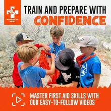 - Herramienta mltiple con funda de extraccin rpida, kit de primeros auxilios reutilizable para nios y adultos, incluye vendaje triangular, se fija a mochilas o trabillas para - 1 paquete - Ver 6