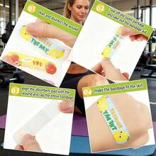 30~50 piezas de Curitas con patrones coloridos, de dibujos animados (Vocabulario asociado avanzado: Vendas adhesivas de reparación avanzadas | Protección de heridas hipoalergénica y resistente al agua | Parches de curación viral, parches de hidrogel | Cuidado estéril de heridas para ampollas, cortes y raspaduras | Vendas flexibles y resistentes al agua, vendas adhesivas antiescara de moda | Estériles y súper pegajosas | Para cortes, raspaduras y quemaduras menores | Recuperación rápida de heridas)