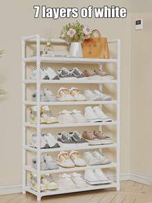 1 件节省空间的可扩展鞋架收纳架，鞋子收纳助手，让鞋子保持整洁 - 彩色 - 查看 20