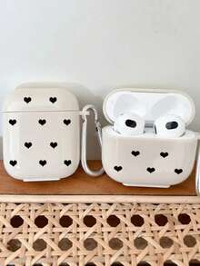 1 件全心形设计保护壳，兼容 1/2/3、Apple 无线蓝牙耳机、Pro 2、简约保护耳机壳（不含耳机） - 彩色 - 查看 7