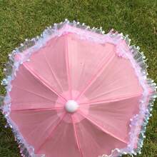 1PC Cute Lace Mini Umbrella, Prop Umbrella, Ceiling Decoration Mini Umbrella, Mini Dancing Umbrella, Photo Prop Umbrella - Multicolor - View 16