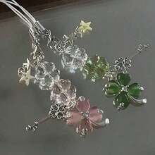 MAKSUT Lucky Leaf Mobile Phone Pendant, Cute Keychain Accessories, Durable Material Fashion Accessories - 1 件綠色. - 查看 4