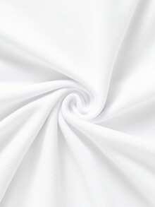 1pc Tween Girls Casual Cool Graphic Print Crew Neck Long Sleeve T-Shirt, Loose & Comfortable, Autumn Student Youth Clothing - White - View 3