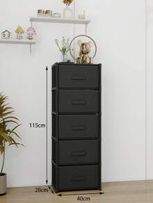 Multifunktionaler tragbarer Würfel Aufbewahrungsschrank mit Schubladen, staubdichter Kleiderschrank, Regale, Schuhregal, freistehende Vitrine, einfache Montage, Bodenspeicherregal, Bücherorganizer für Schlafzimmer, Wohnzimmer, Küche, Büro, Ferienlagerung, Valentinstag Geschenk