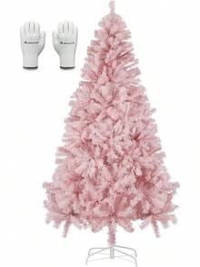 SALCAR Artificial Christmas Tree, 60 Cm - 270 Cm - Pink - View 12