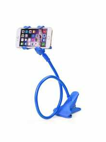 1pc 360° Rotatable Slouchy Phone Holder, Adjustable Angle Stand For Bedside And Desk, Suitable For Phones Under 200g - 彩色 - 查看 18