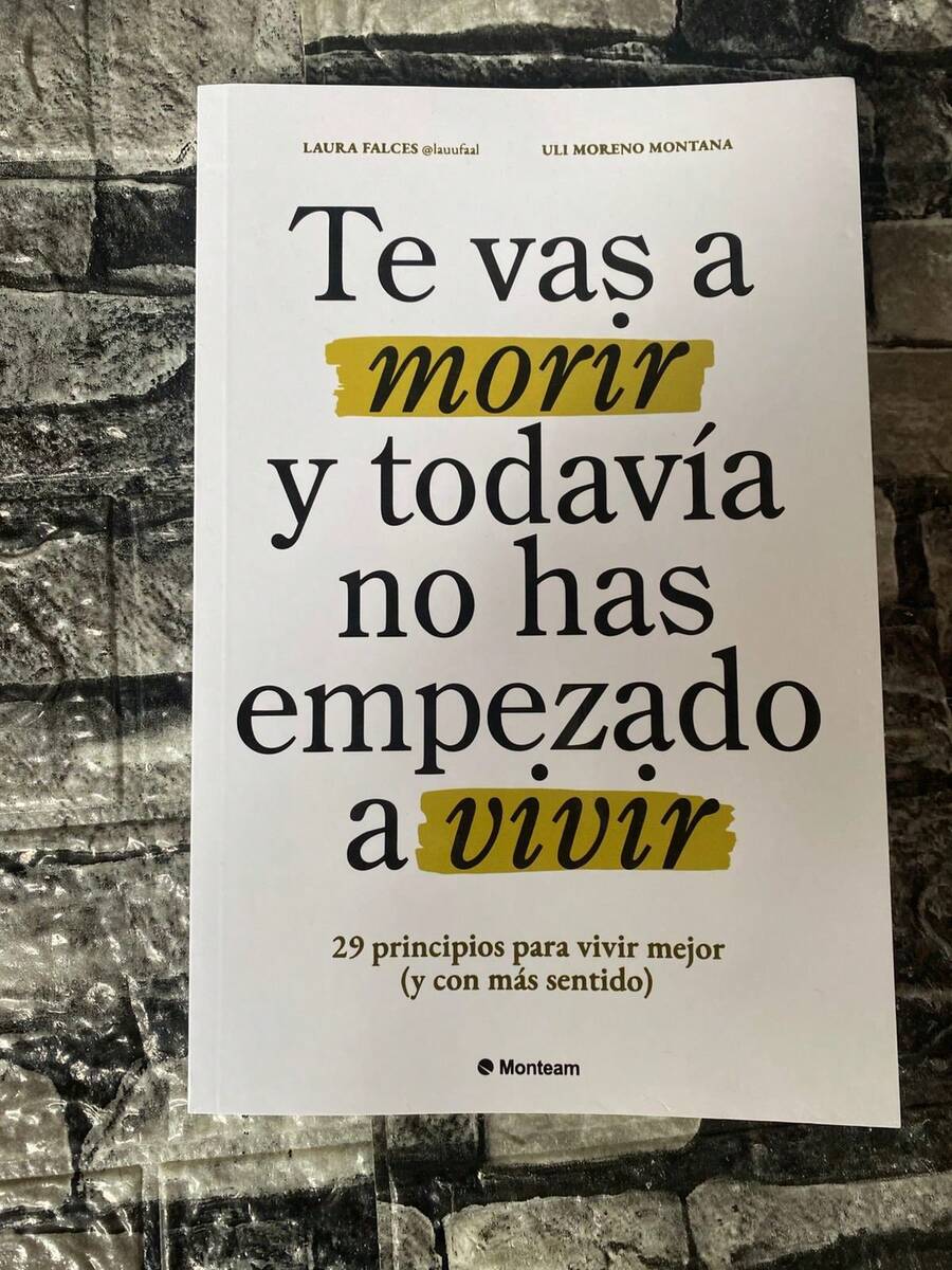 Te vas a morir y no has empezado a vivir libro inspiracional lectura de crecimiento personal motivación autoayuda reflexión sobre la vida desarrollo humano transformación pensamiento positivo - Libro único - Ver 1