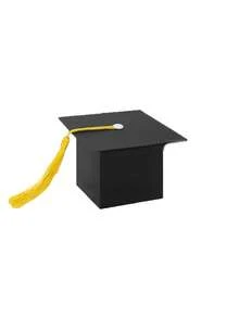 50/15pcs/1pc Graduation Cap Candy Box, Graduation Party Supplies 2025 Graduation Gift Candy Box Suitable For Graduation Party Gifts - Black Box + Yellow Rope - View 11