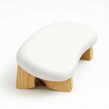 Semi-Curved RUSTIC Manicure Hand Arm Support 10cm Height Ergonomic Comfort Sophisticated - Web  Nails - 白色 - 查看 1