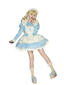 Cosplay Clothing - Blue - View 1