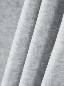 Women's Casual Loose Fit Crewneck Long Sleeve Sweatshirt With Duck Animal Painting Print, Fall Clothes - Màu Xám nhạt - Xem 5