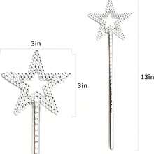 13-calowa różdżka wróżki, różdżka gwiazdy, różdżka księżniczki anioła, różdżka na przyjęcie urodzinowe, wesele, Boże Narodzenie, cosplay