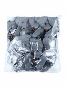 10个可爱小泰迪熊毛绒玩具，柔软填充泰迪熊，关节可动，婚礼花束礼物，毛绒娃娃，儿童生日装饰礼物，婚礼节日礼物，卧室装饰袋 - 彩色 - 查看 15