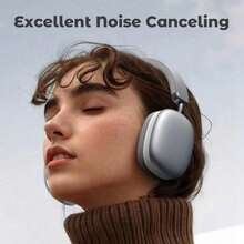 Wireless Over-Ear Headphone,350mAh LargeCapacity Battery Headset,360 Degree SurroundSound Headset, Retractable DesignPortable Audio Earphone - 均碼 - 查看 5