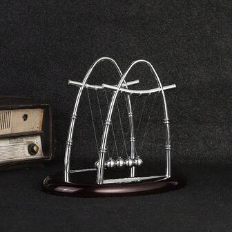 2025 New Newton's Cradle Chaos Desk Toy, Physics Swing Ball Stress Relief Gift, Learning Supplies, Birthday, Christmas, Holiday, Perfect Gift