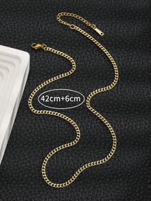 Kalung Rantai - Yellow Gold - View 3
