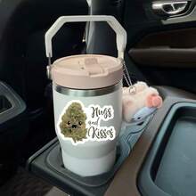 1 cái/3 cái Hình dán vinyl "Nugs And Kisses", Decal chống nước, Hình dán xe hơi, ván trượt, Hình dán chơi chữ vui nhộn, Thích hợp cho máy tính xách tay, bình nước, Hình dạng bất đối xứng, Bề mặt mờ, Dùng một lần, Tự dính, Đồ dùng làm sổ lưu niệm, Hình dán vui nhộn, Hình dán máy tính xách tay, Hình dán điện thoại Kindle - Nhiều màu - Xem 5