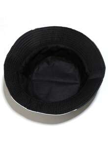 1pc Women's Cute Cartoon Christmas Themed Bucket Hat, Versatile Unisex Bucket Hat For Outdoor Casual, Suitable For Christmas