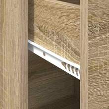 Sideboard Sonoma-Eiche 38 x 34, 5 x 75 cm Holzwerkstoff - Braun - Übersicht 8