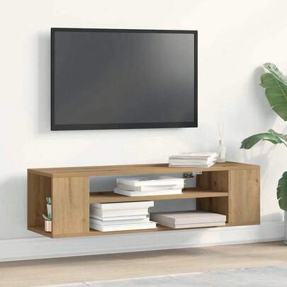 TV-Schränk Beige 100 x 30 x 26,5 cm Holzwerkstoff