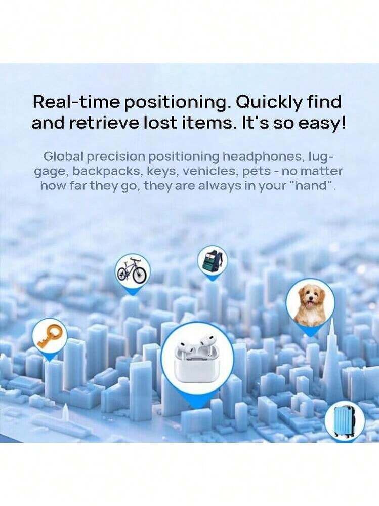 REMAX RT-G2303 Anti-Lost Tracker, Long-Distance Bluetooth Connection, Smart Reminder To Prevent Loss, Long-Lasting Battery Life Without Frequent Charging, Keychain Design For Portability And Ease Of Use, White - White - View 5