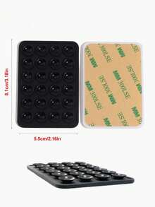 علبة هاتف مصنوعة من السيليكون بكؤوس الشفط، دعامة لصقية لقبضة قوية لإلتقاط صور السيلفي وتسجيل الفيديو، سهلة الاستخدام. تم ترقية كؤوس الشفط من السيليكون لتتوافق مع هواتف وأندرويد. هدية لعيد الميلاد، العائلة، الأصدقاء، حامل الهاتف و ملحقات الهواتف