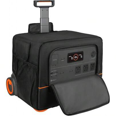 ​​Upgraded Generator Dust Cover Compatible With Solar Generator Models 2000 Plus 400W/3000 PRO 400W/Jackery Explorer Kit 4000 Plus, Water Resistant Protective Cover For Solar Generator Accessories