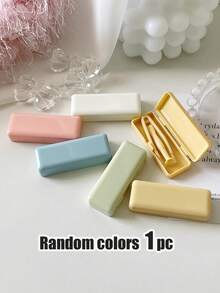 XIANG YU 1/5pcs Portable Contact Lens Stick Tool Case Set,Contact Lenses Remover And Insertion Tool (Inserter/Remover+Tweezer With Soft Tip),Candy Colorpink - D - View 9